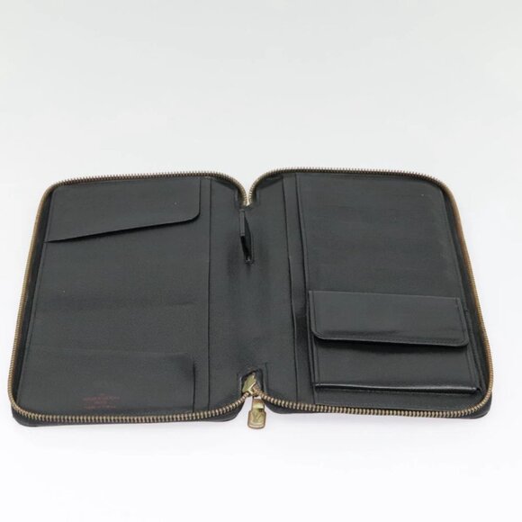 LOUIS VUITTON Epi Organizer De Voyage Travel Case SPO Black LV - Picture 10 of 15